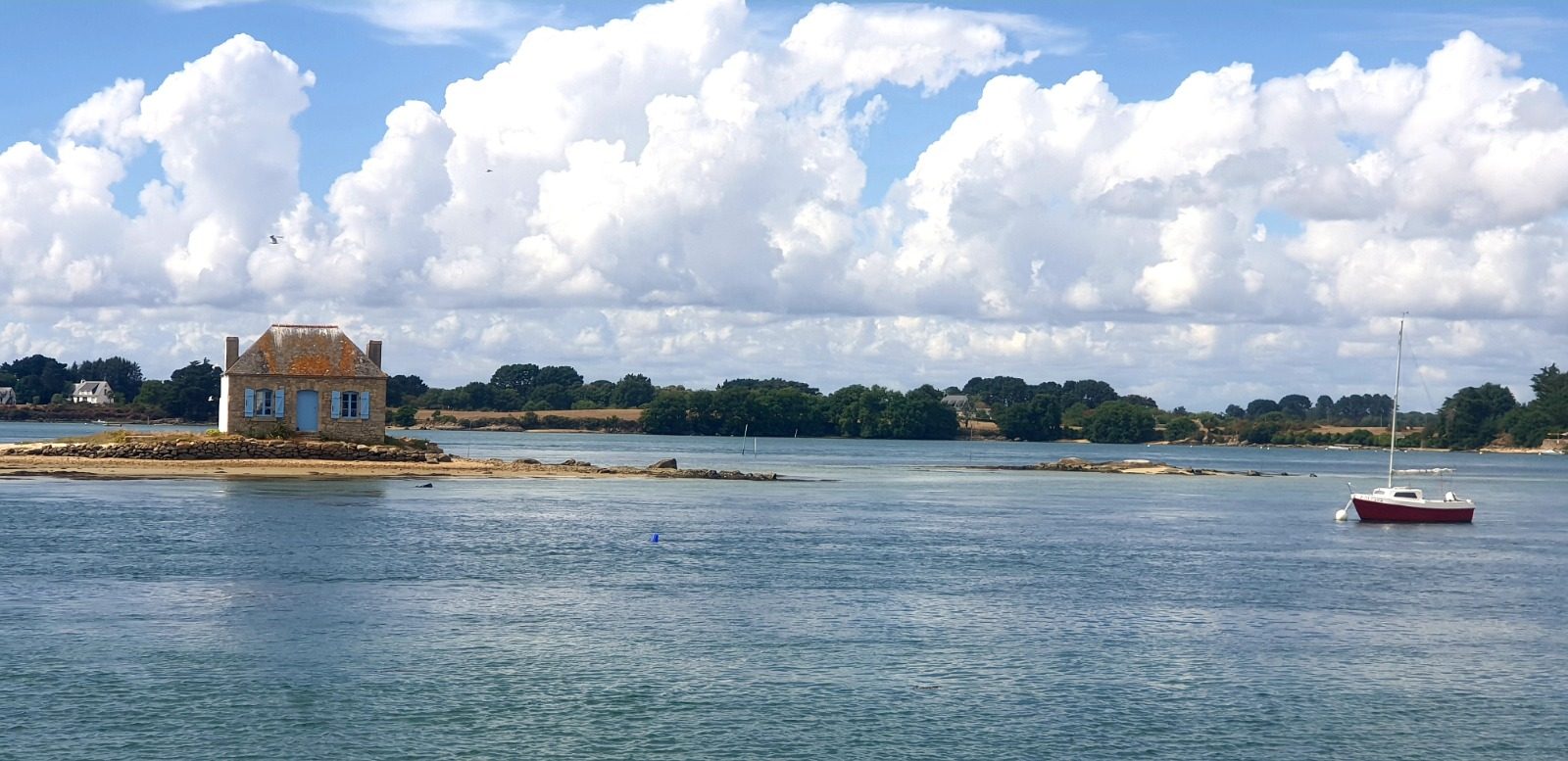 L'îlot de Saint-Cado à Belz, sur la ria d'Étel
